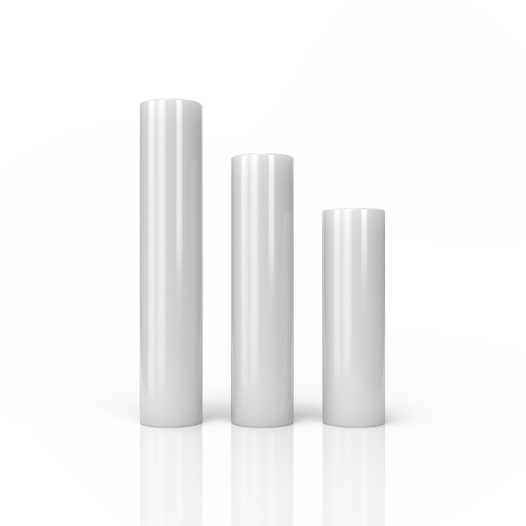 White Quartz Pillars (3pk)