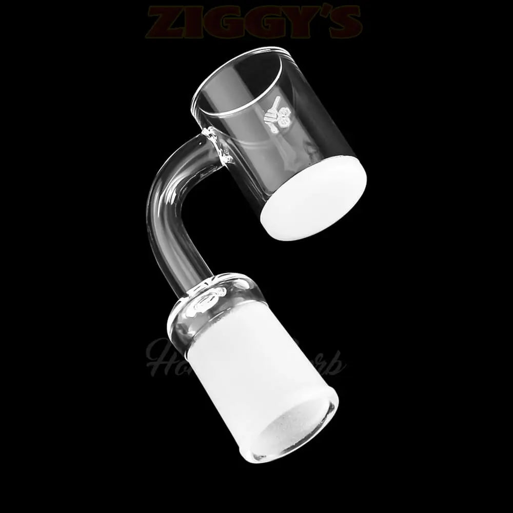 Honey & Milk Quartz Banger - 90° Degree - YL Honeybee Herb
