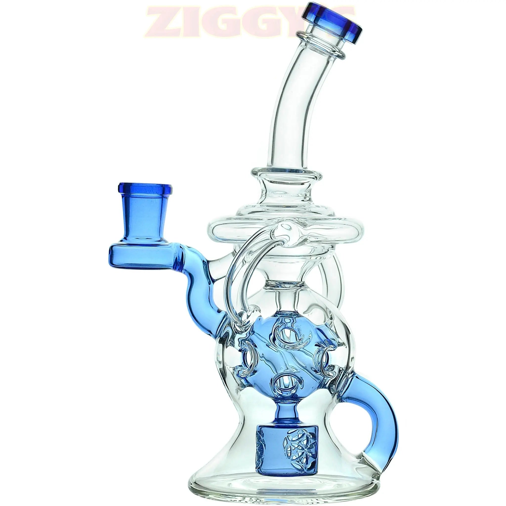Calibear Infinity Loop Seed Of Life Klein Recycler Smoke Drop