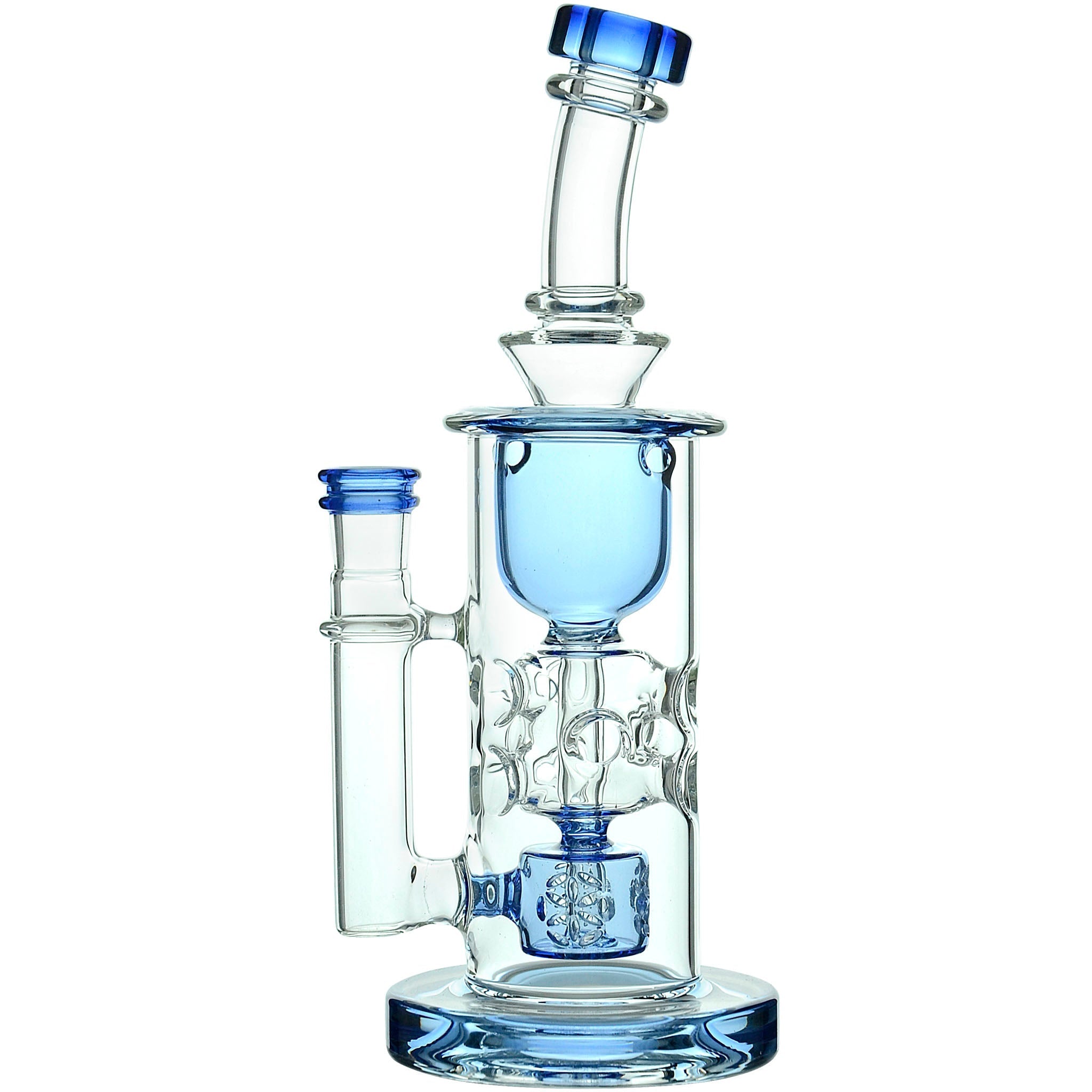 Calibear Nebula Seed of Life Percolator Dab Rig — view 26 | Ziggy's Miami