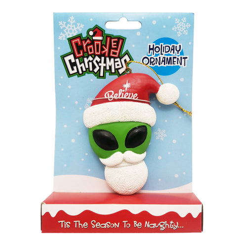 Crooked Christmas Ornament - Believe | Ziggy's Miami