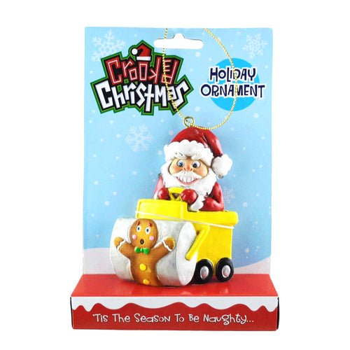 Crooked Christmas Ornament - Roller Santa | Ziggy's Miami