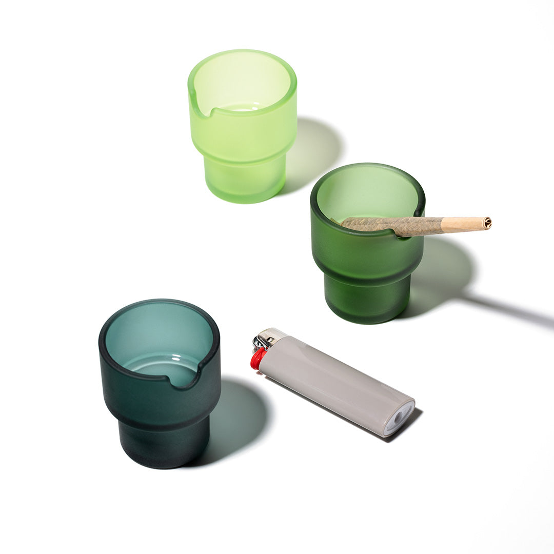 NWTN Home Flower Pots Ashtray Set — view 12 | Ziggy's Miami