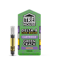 Cartridges - Green Crack - Sativa - Live Resin - Delta 8