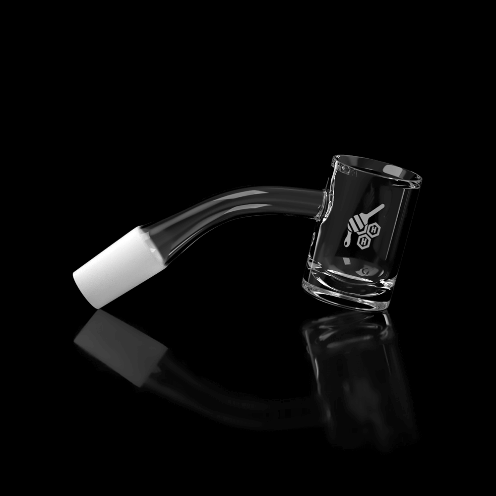 Honeybee Herb Honey Quartz Banger - 45° Degree | YL