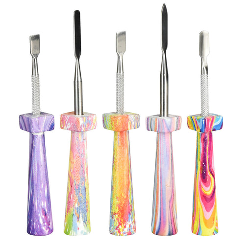 Colorful Resin Dab Tool - 5"/ 5pc | Ziggy's Miami