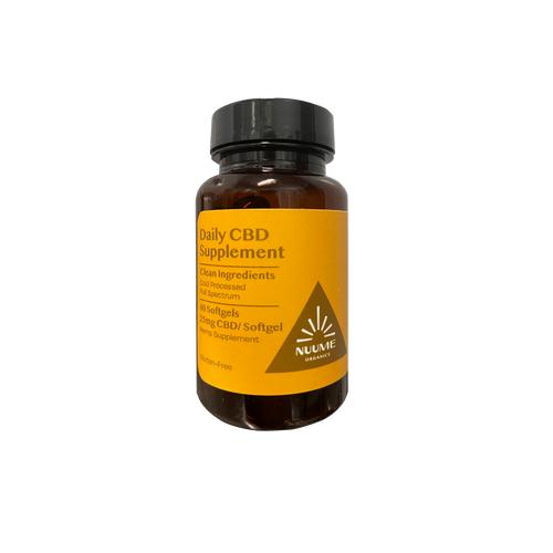 CBD Gelcaps - 60ct Bottle 25mg/Gelcap (1500mg/Bottle) | Ziggy's Miami