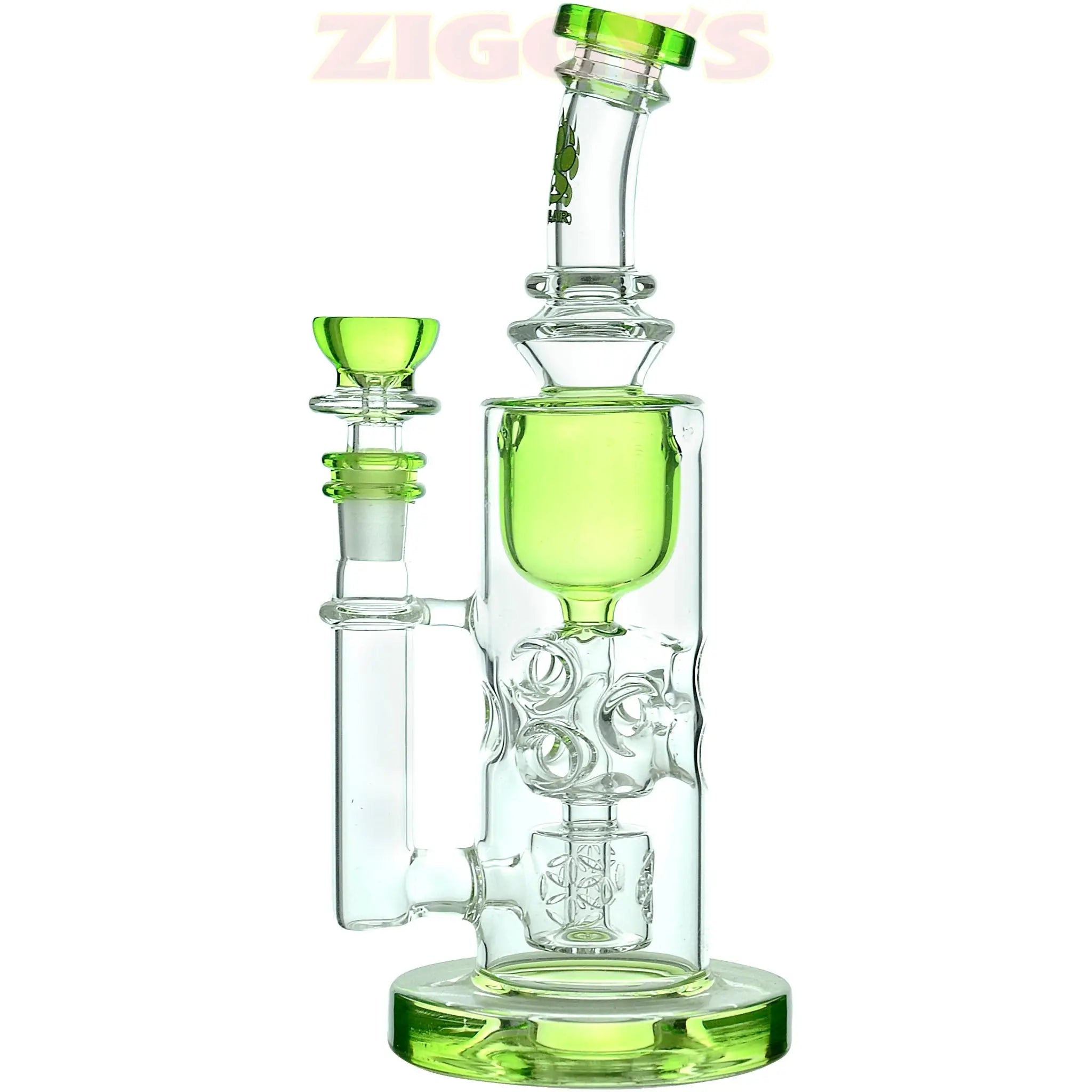 Calibear Nebula Seed of Life Percolator Dab Rig Smoke Drop