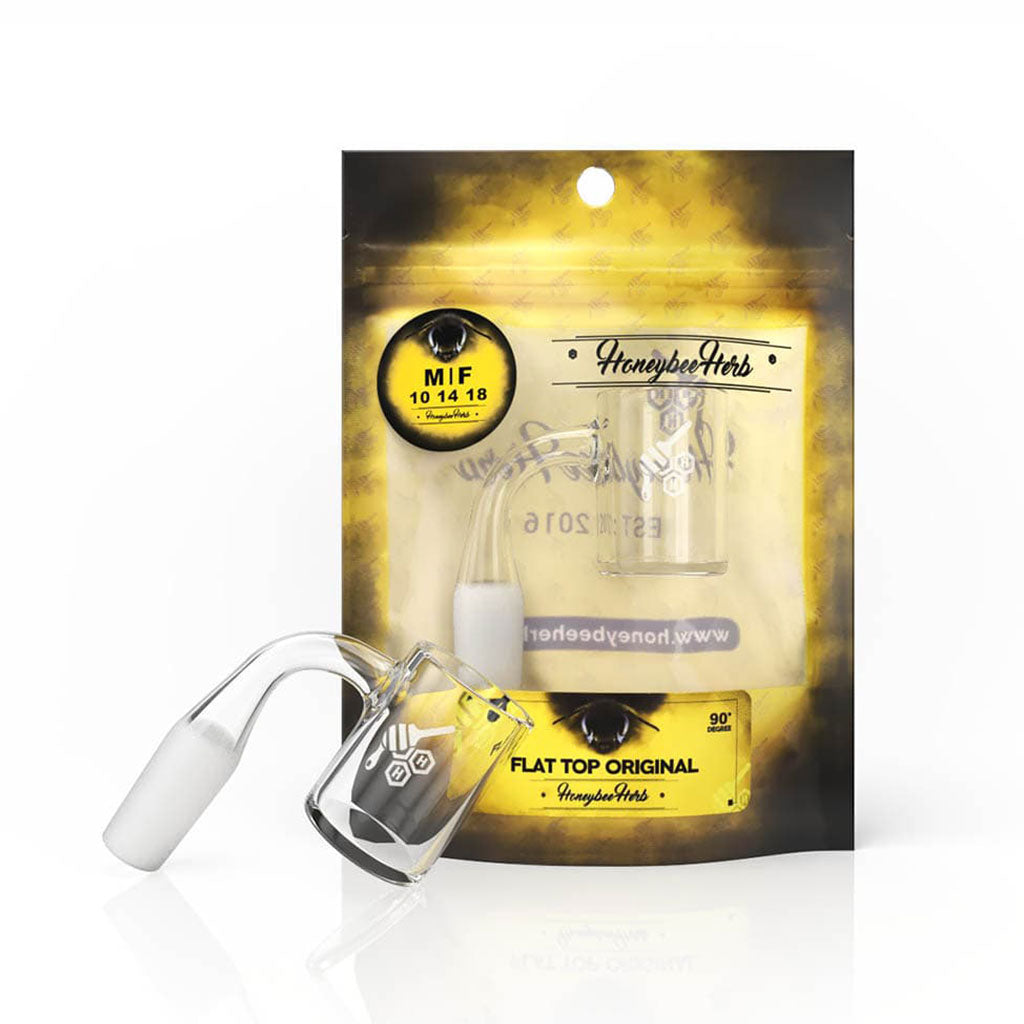 Flat Top Original Quartz Banger - 90° Degree | YL