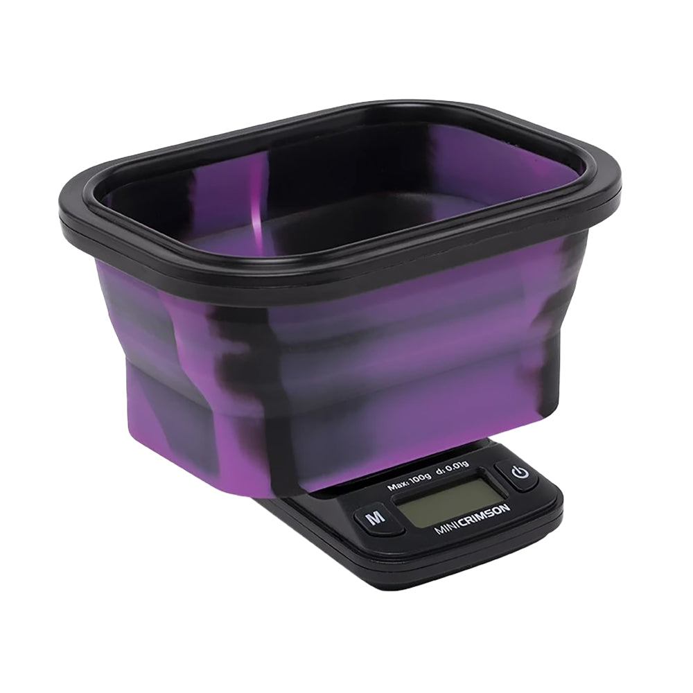Truweigh Mini Crimson Collapsible Bowl Scale — view 3 | Ziggy's Miami