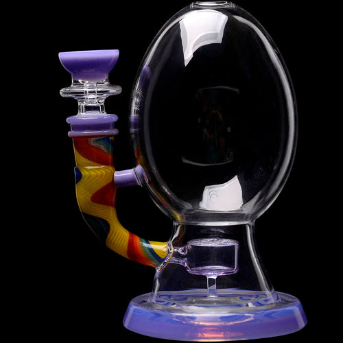 Calibear Wig Wag Flower of Life Percolator Egg Rig — view 2 | Ziggy's Miami