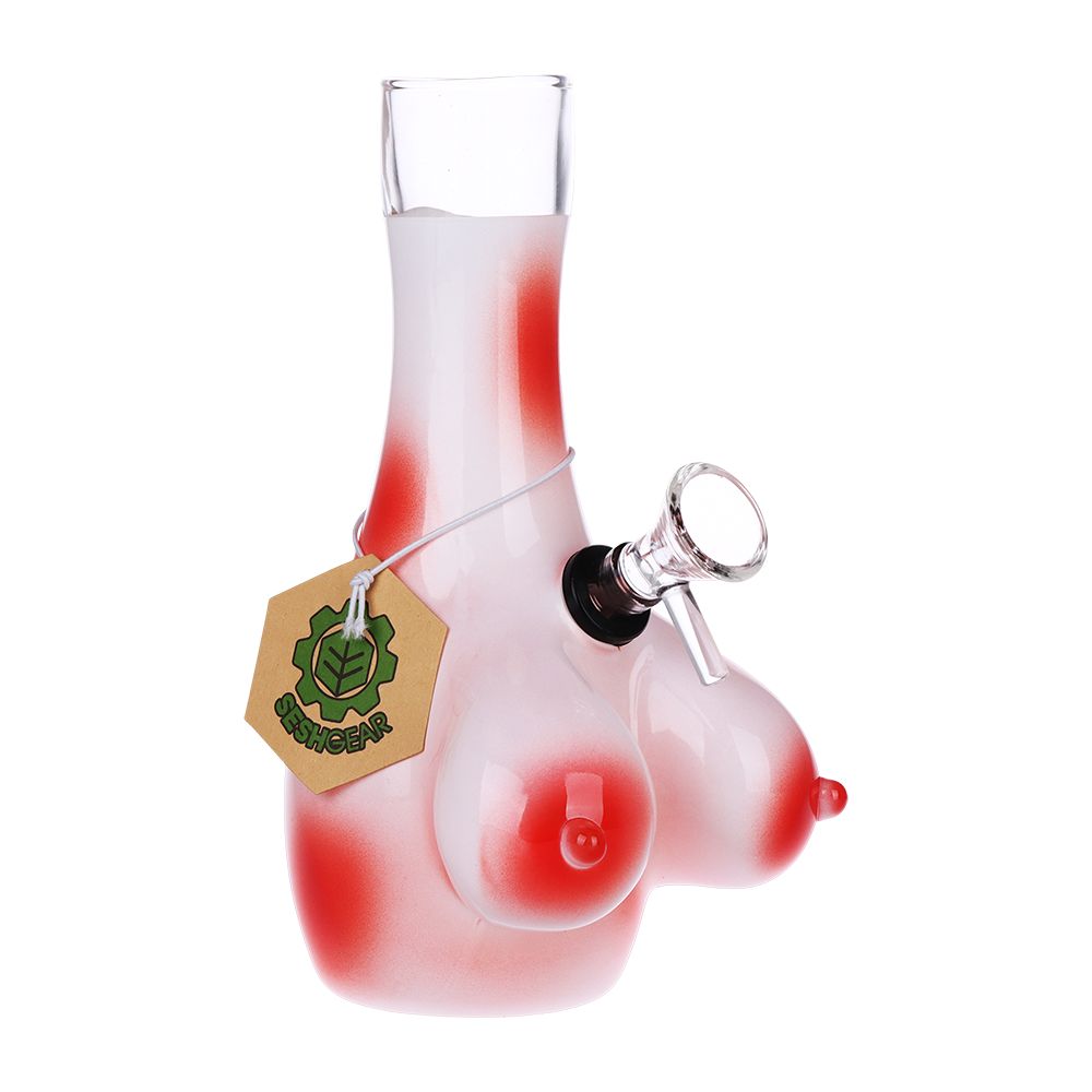 SeshGear Buxom Bosom Glass Water Pipe - 7.5" / Grommet | Ziggy's Miami