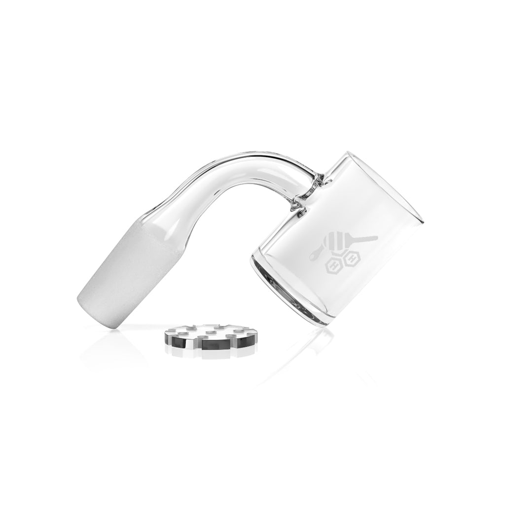 Honey Disc Quartz Banger - 90° Degree | YL