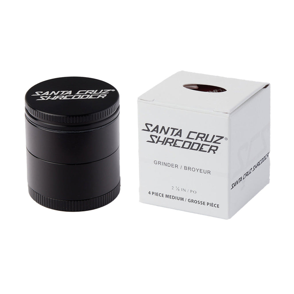 Santa Cruz Shredder Medium 4-Piece Grinder — view 11 | Ziggy's Miami