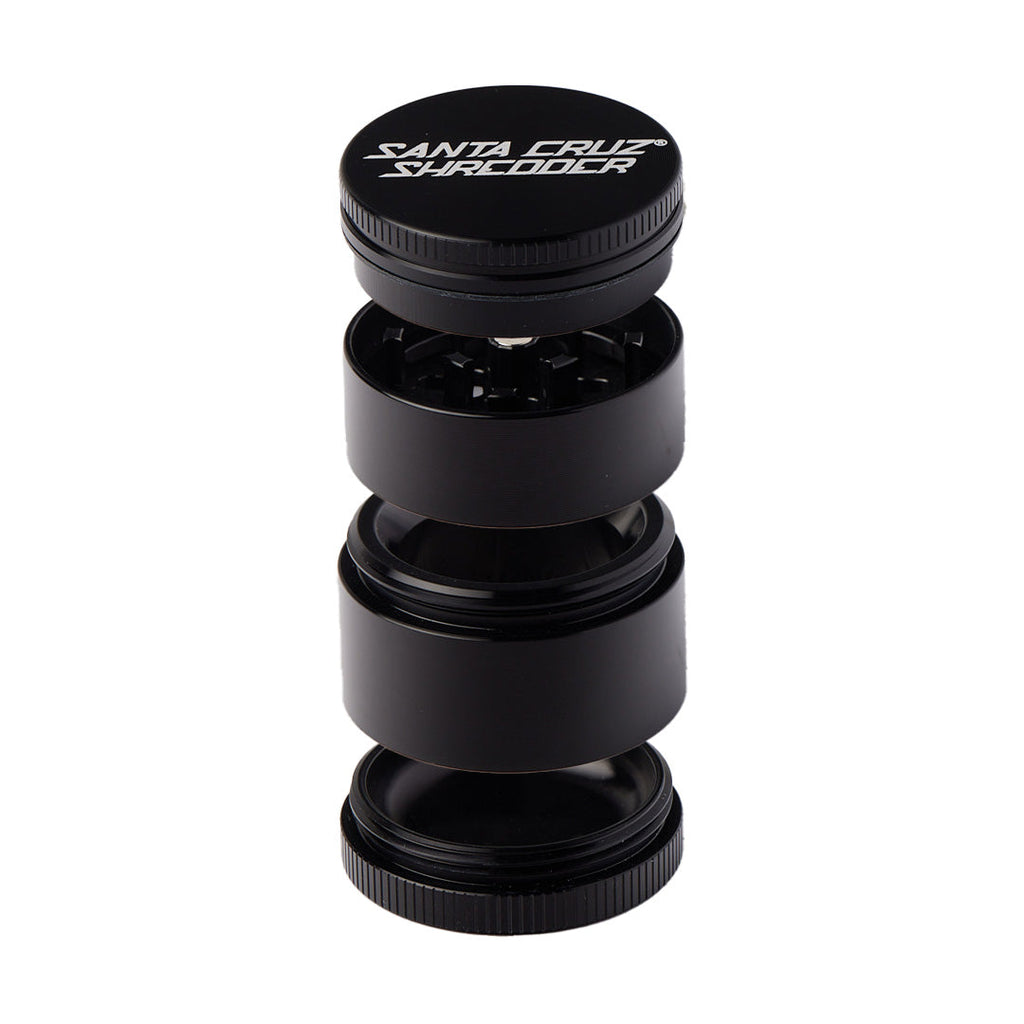 Santa Cruz Shredder Medium 4-Piece Grinder — view 10 | Ziggy's Miami