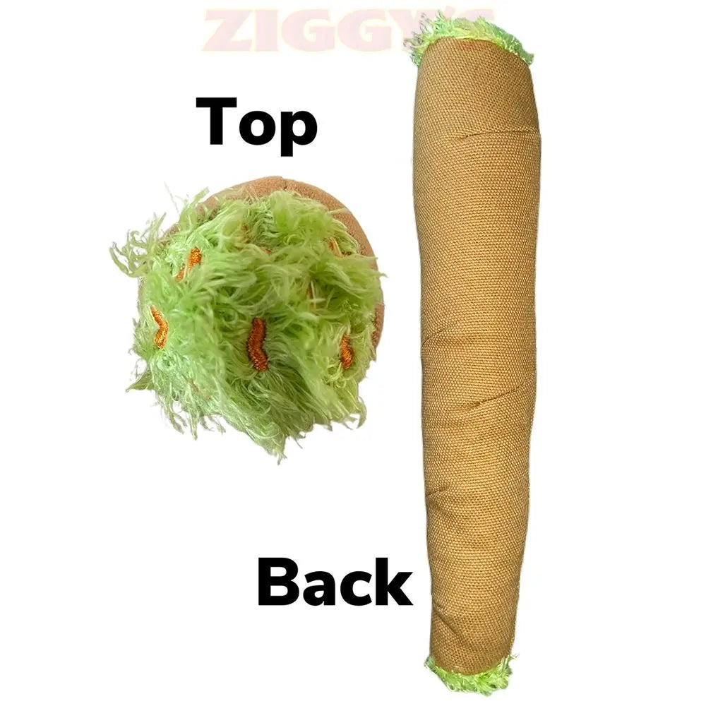 PAW:20 B the Blunt Squeaker Dog Toy - 10" Smoke Drop