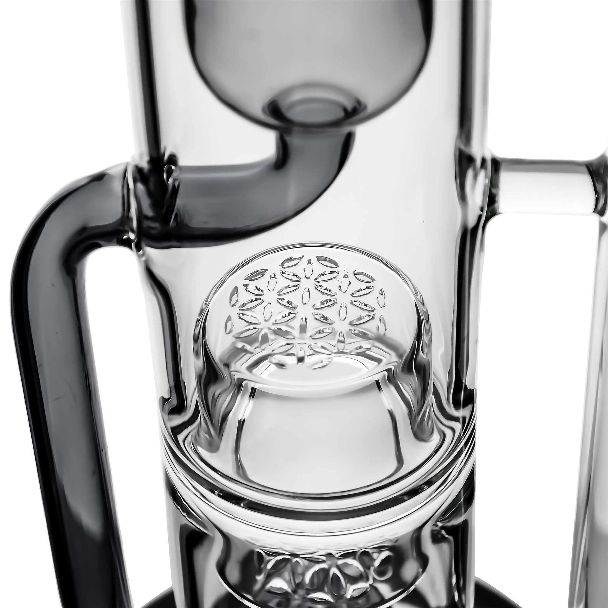Calibear Pillar Flower Of Life Klein Bong