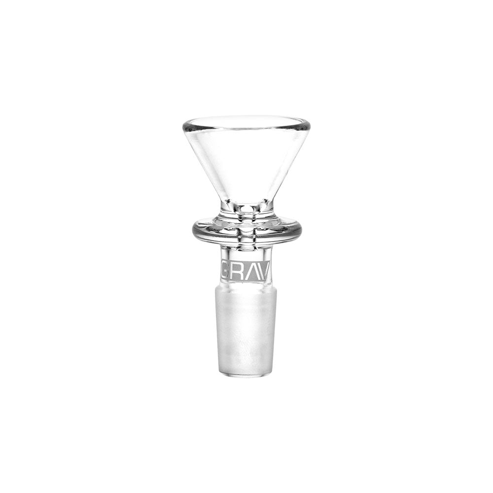 GRAV Monarch Gravity Water Pipe - 12" - 14mm F - Clear
