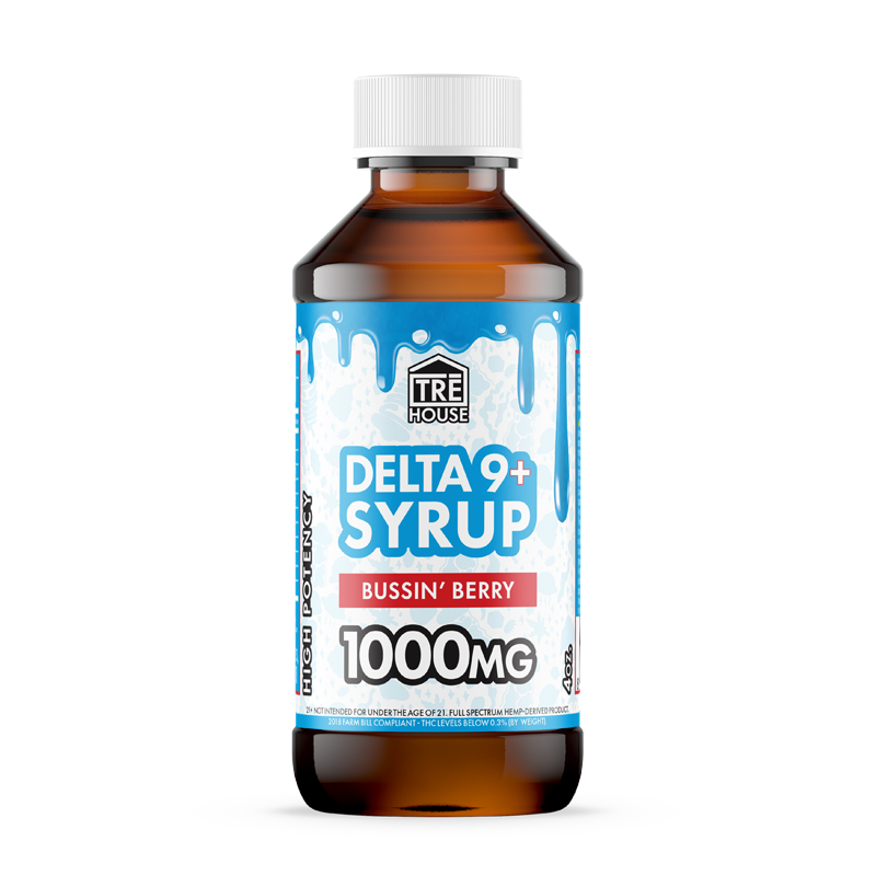 Syrup - Bussin' Berry - 1000mg - Delta 9 - 4oz