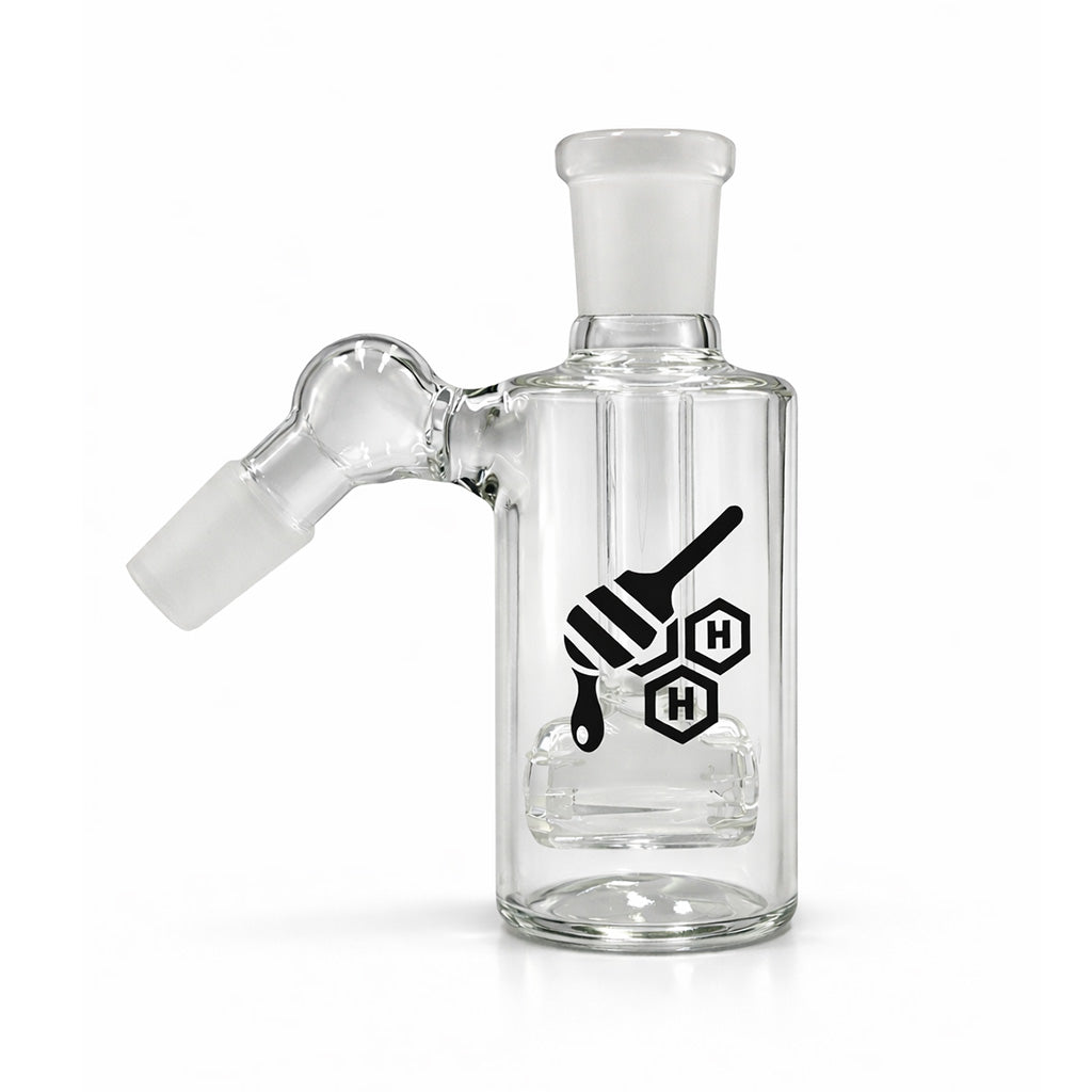 Honeybee Herb Barrel Perc Ash Catcher | Ziggy's Miami