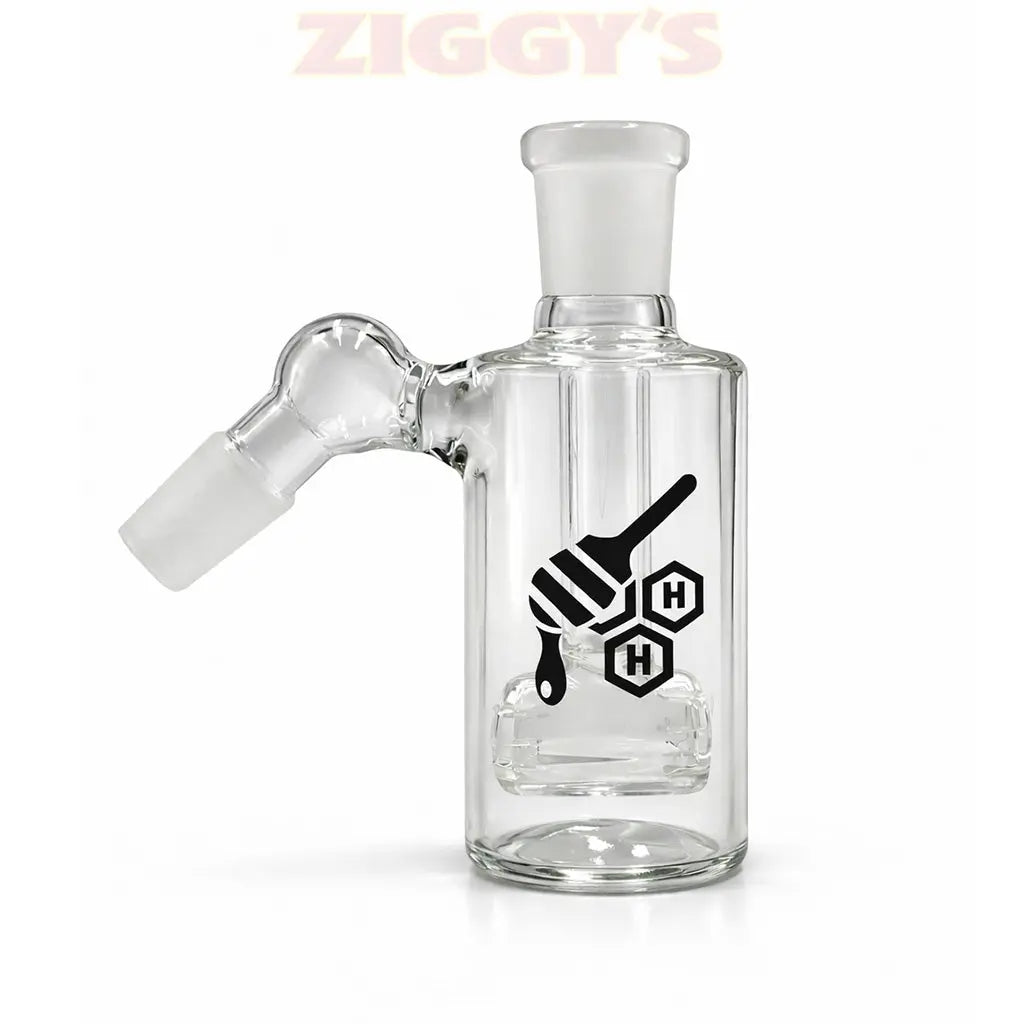HONEYBEE HERB BARREL PERC ASH CATCHER Smoke Drop