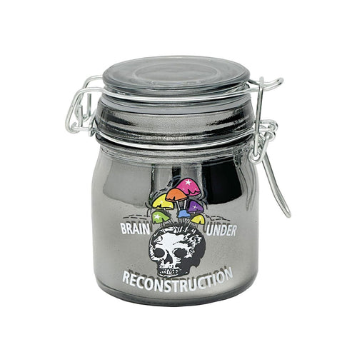 BRAIN UNDER RECONSTRUCTION CLAMPING LID STASH JAR | Ziggy's Miami