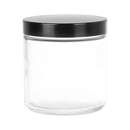 Clear Screw-Top Jar - 3.75" x 3.5"/ X-Large — view 2 | Ziggy's Miami