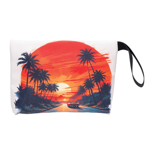 11IN X 7.5IN SMELLPROOF BAG - SUNSET DRIVE — view 2 | Ziggy's Miami