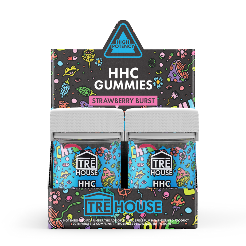 Gummies - High Potency HHC - Strawberry Burst