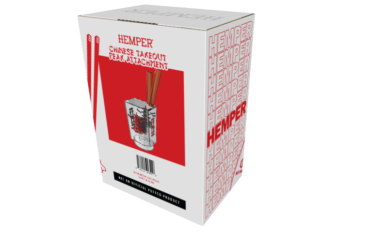 Hemper Chinese Takeout Glass Attachment – Puffco Peak