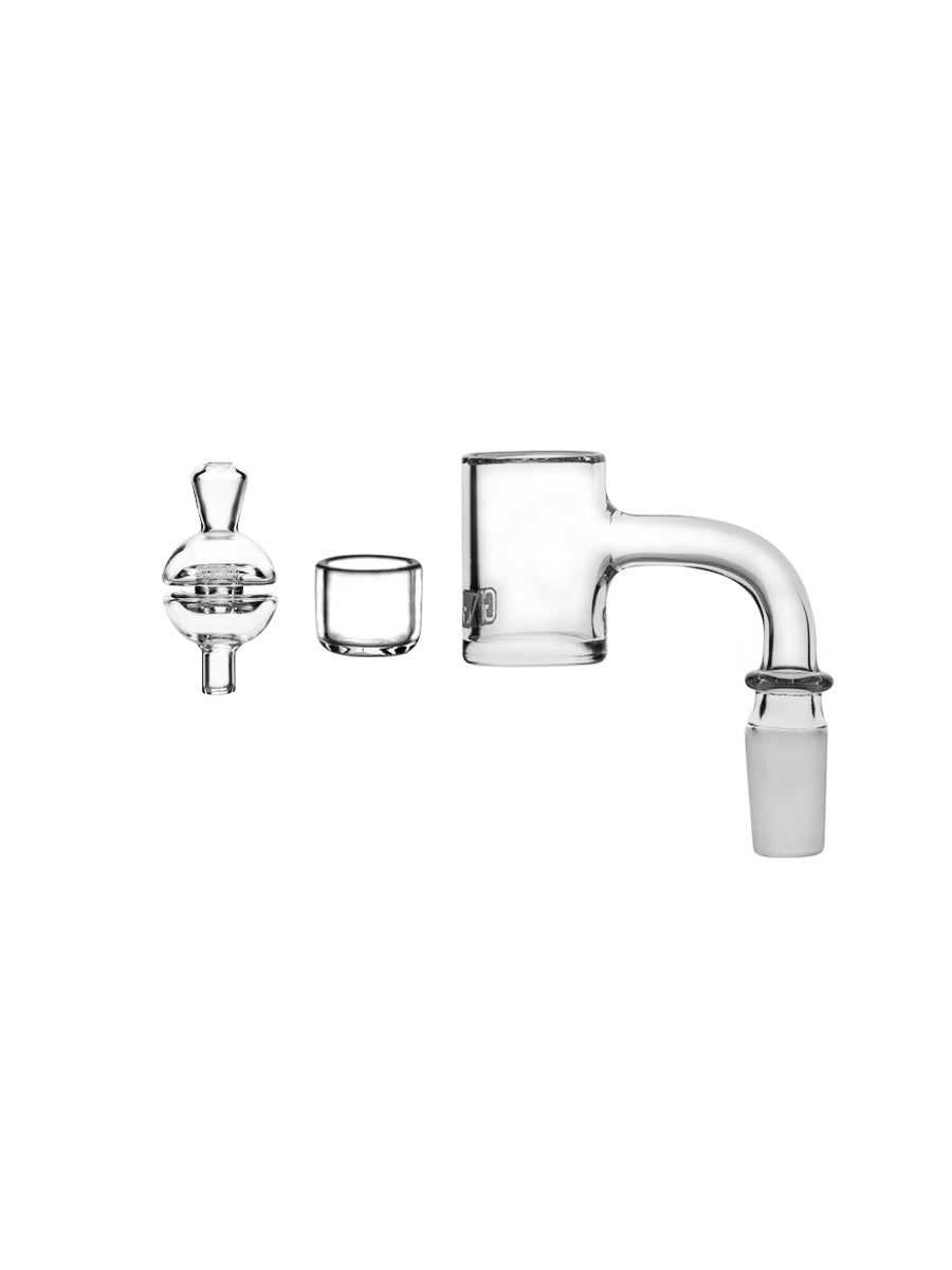 GRAV® 14mm 90°Quartz Bucket, Inserts & Carb Cap Set