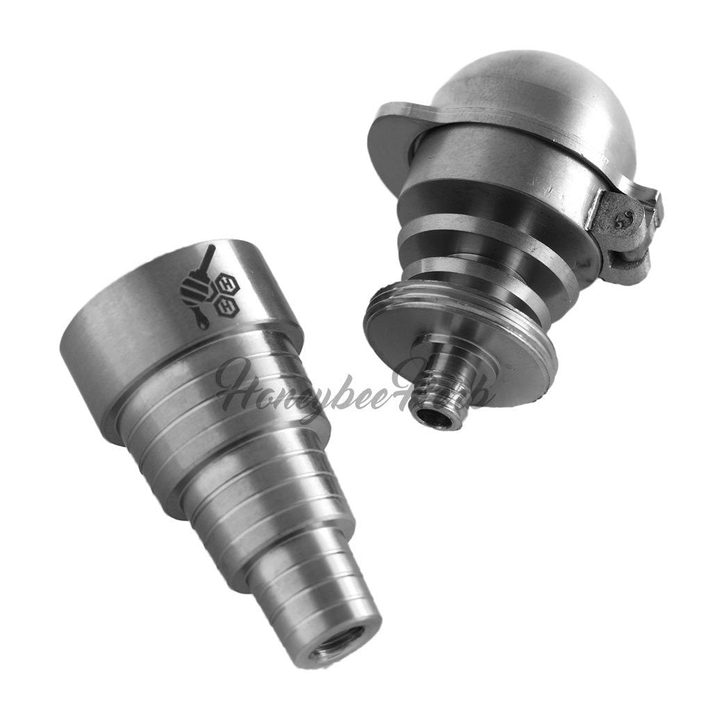 Titanium 6 in 1 Baseball Carb Cap Dab Nail