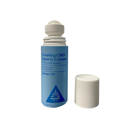 CBD Cooling Sports Cream Roll-on 500mg — view 2 | Ziggy's Miami