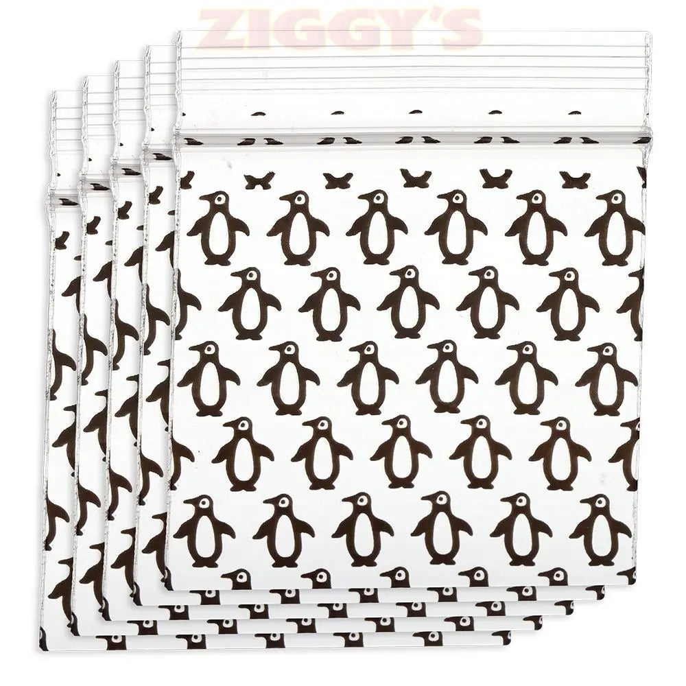 Designer Recloseable Zip Top Plastic Bags | 1000ct Bundle Smoke Drop