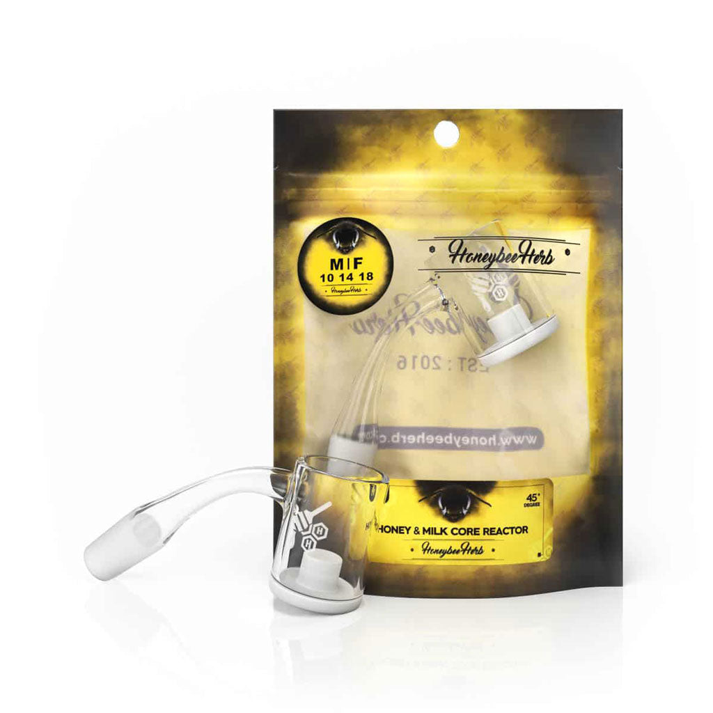 Honey & Milk Core Reactor Quartz Banger - 45° Degree | YL