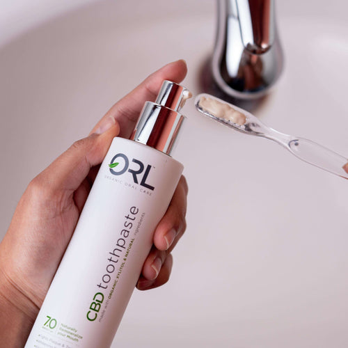 CBD Toothpaste with Organic Xylitol & Natural Ingredients — view 2 | Ziggy's Miami