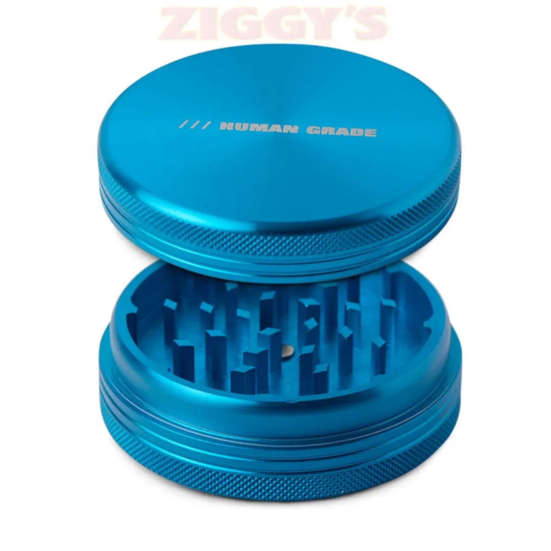 Human Grade Grinder 1C (2.5" 2-Piece) Smoke Drop