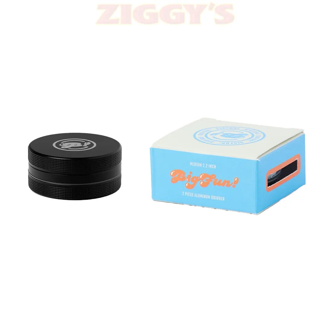 BIGFUN! Medium 2pc Grinders Smoke Drop