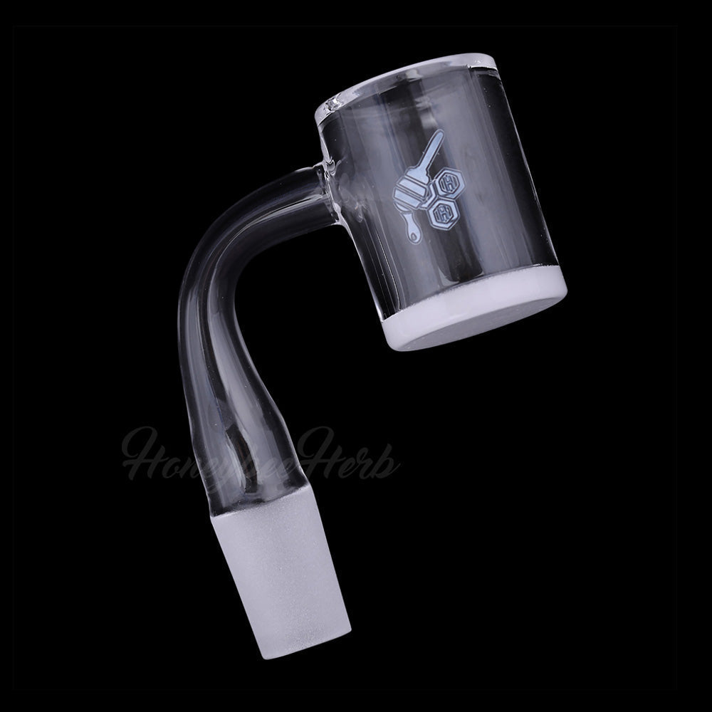 Honey & Milk Bevel Quartz Banger - 90° Degree | YL