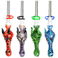 Dragon Snout Glass Vapor Straw w/ Titanium- 4.5"