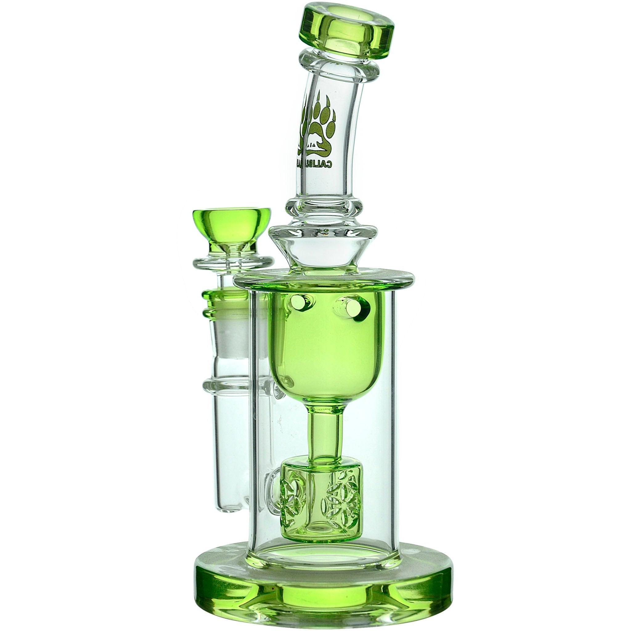 Calibear Seed of Life Torus Can Dab Rig — view 13 | Ziggy's Miami