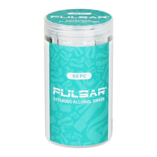 50ct Tub - Pulsar Alcohol Cotton Cleaning Swabs | Ziggy's Miami