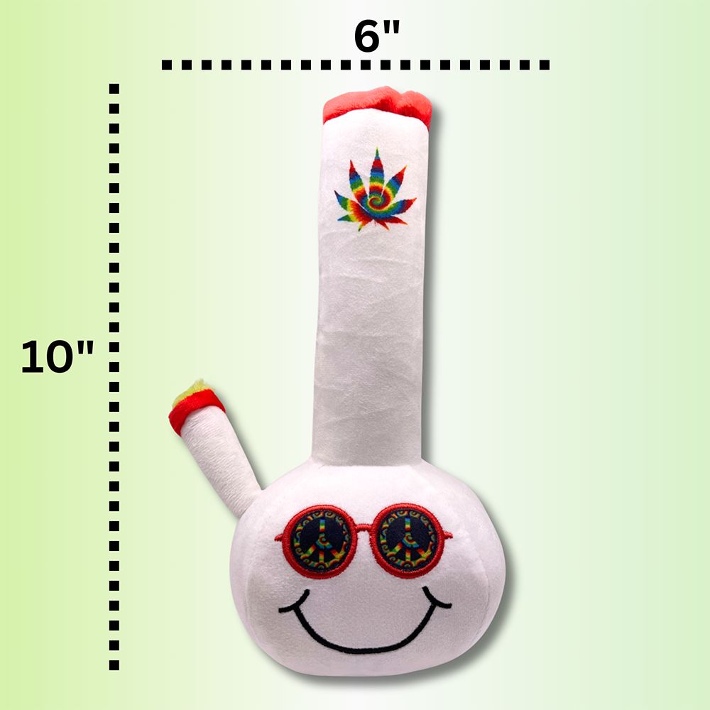 Paw:20 Billie Bong Squeaker Dog Toy - 10" — view 5 | Ziggy's Miami