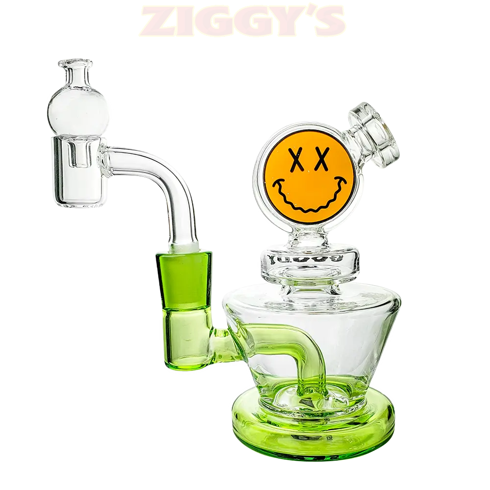 Big Face Mini Dab Rig 4-Piece Kit Ziggy's Miami