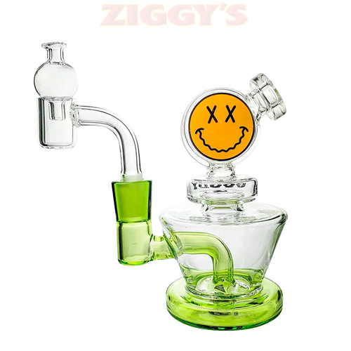 Big Face Mini Dab Rig 4-Piece Kit Ziggy's Miami