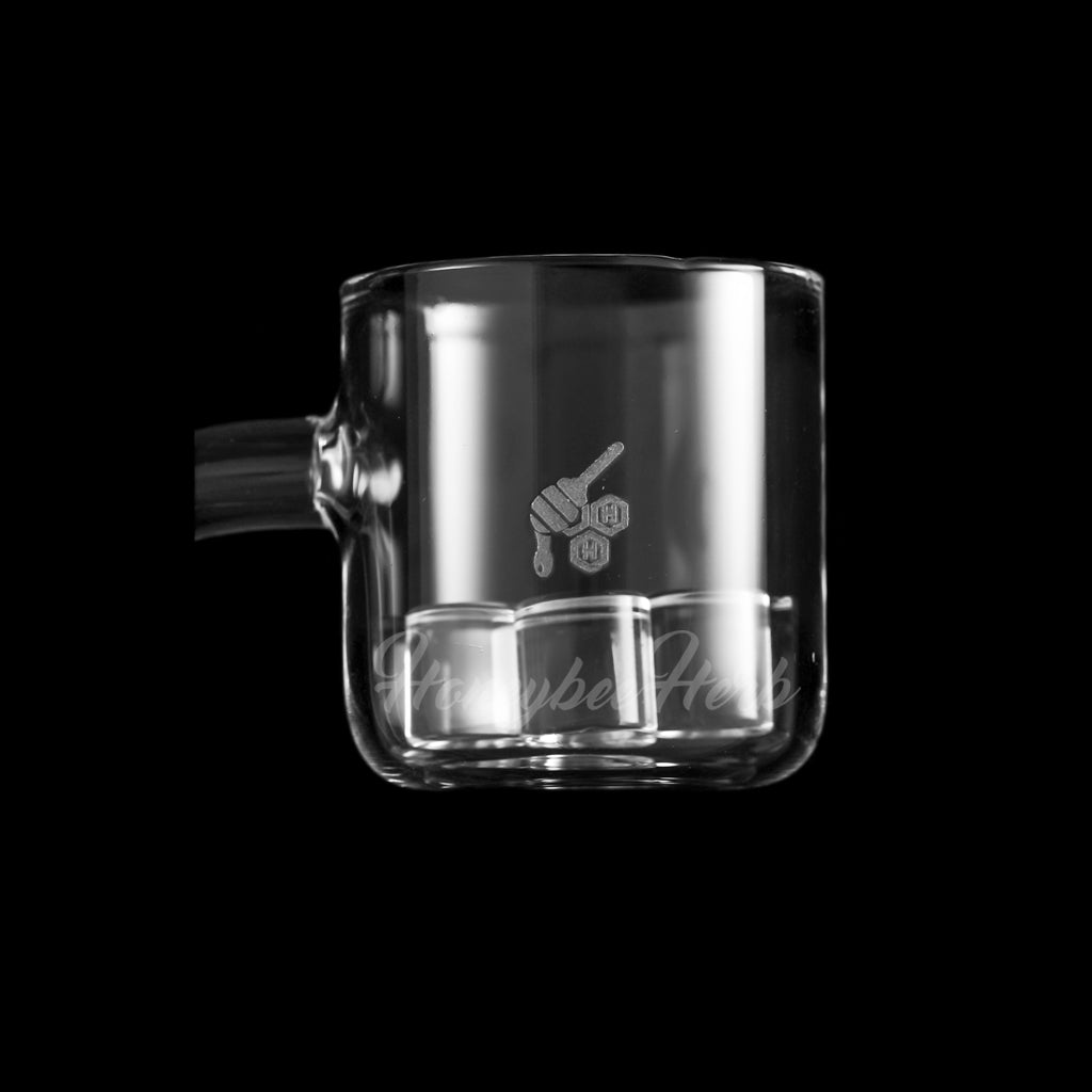 Quad Core Reactor Quartz Banger - 90° Degree | YL