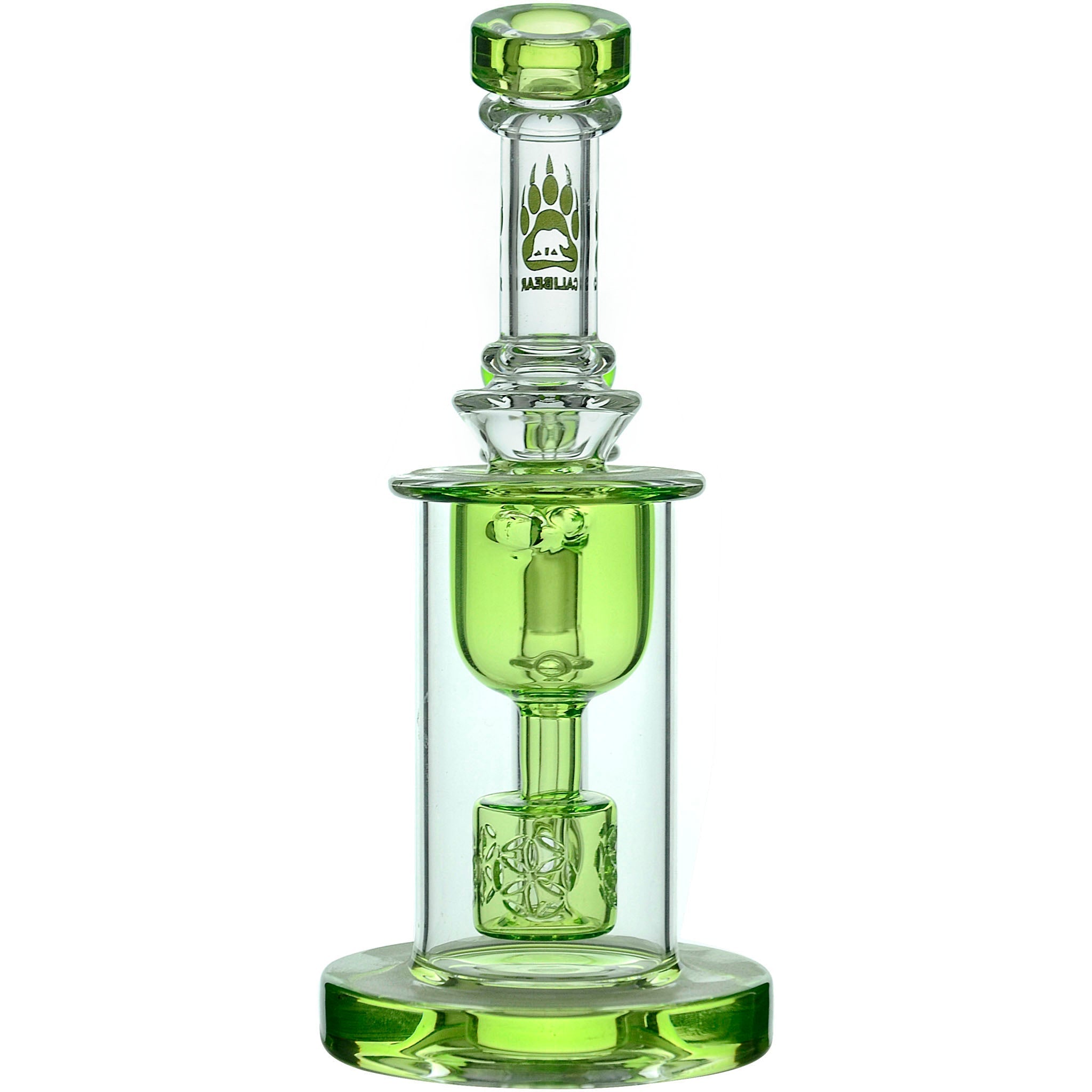 Calibear Seed of Life Torus Can Dab Rig — view 12 | Ziggy's Miami