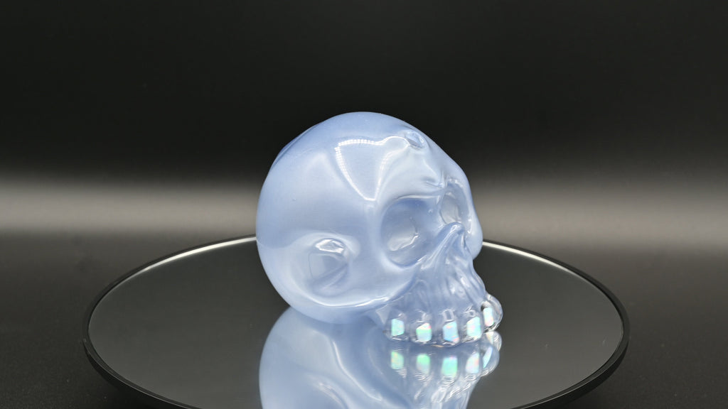 Carsten Glass Blue Velvet
