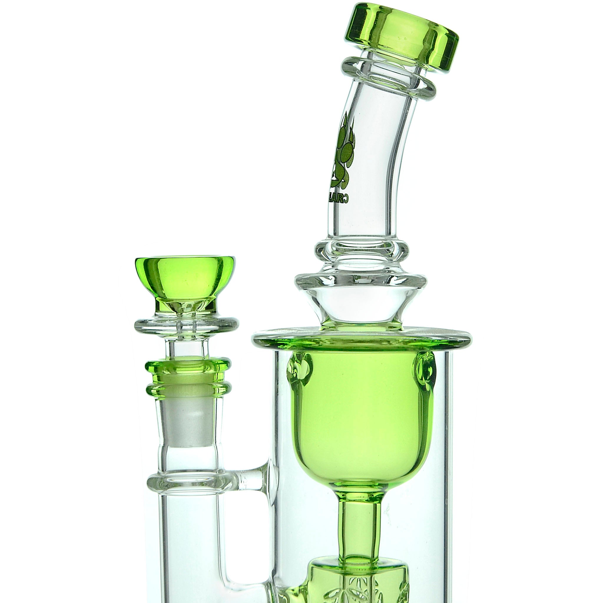 Calibear Seed of Life Torus Can Dab Rig — view 14 | Ziggy's Miami