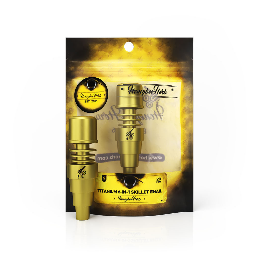 Titanium 6 in 1 Skillet Enail Dab Nail